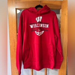 Men’s Under Armour Wisconsin Badgers Hoodie. Worn Once.